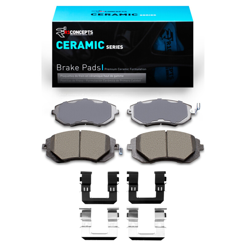 Saab 9-2X Brake Pads - Front - R1 Concepts - Ceramic - `02-`12